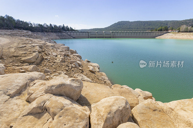 Sant Ponç Reservoir, Drought during 2023 Catalonia, Spain